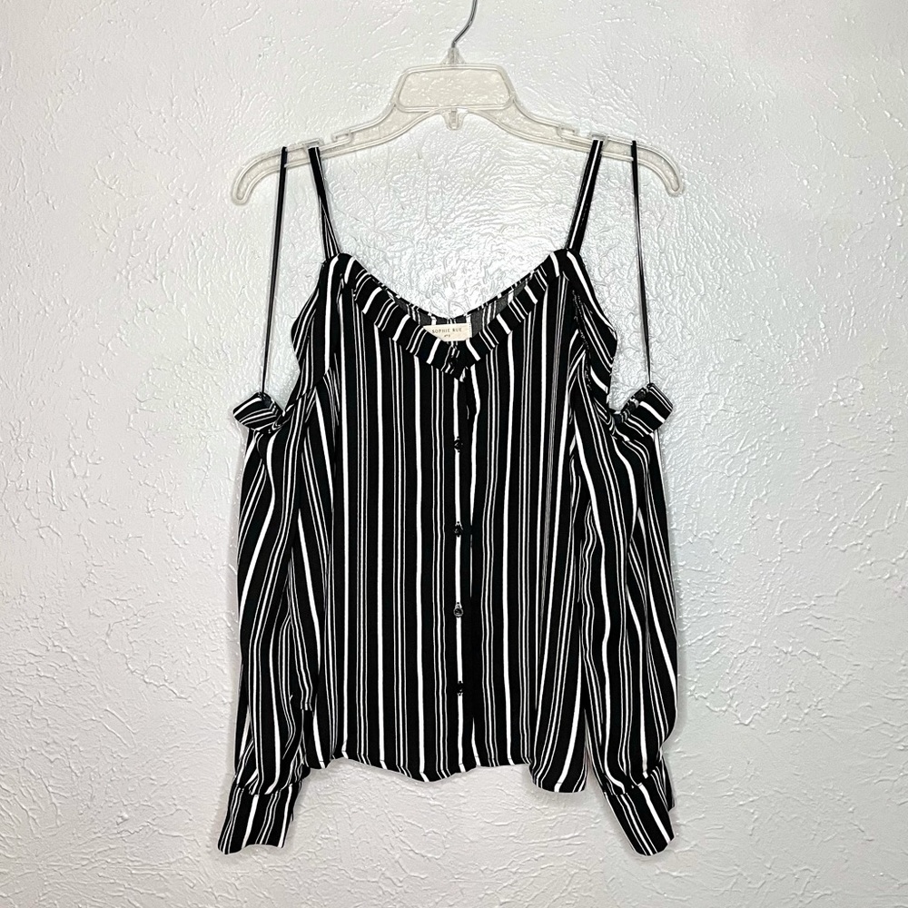 Anthropologie Sophie Rue Cold Shoulder Blouse